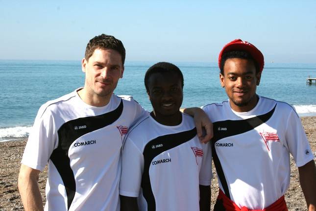 Spacer po plaży 06.02.2011