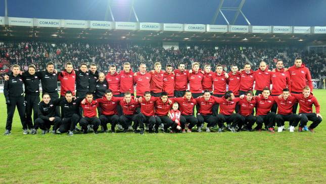 Prezentacja pierwszej drużyny Cracovii 03.03.