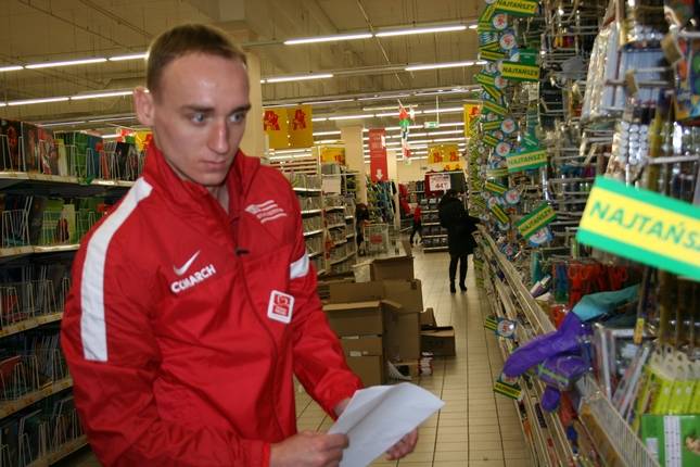 Szlachetna Paczka sportowc&oacute;w Cracovii 02.12.1