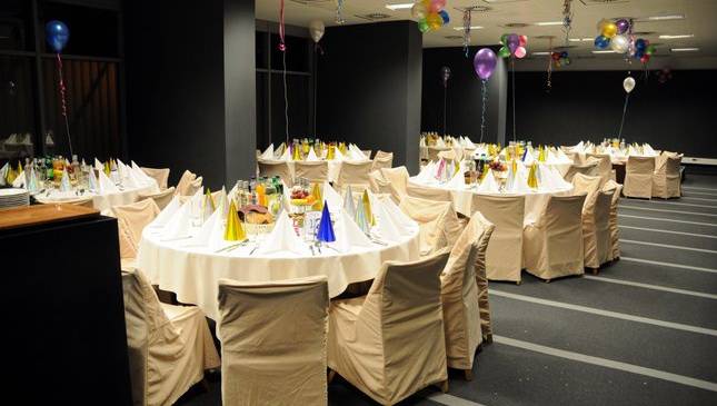 Stadion Cracovii podczas Sylwestra 31.12.2012