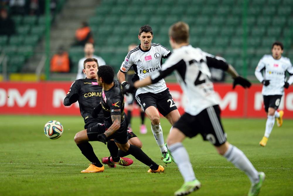 Legia Warszawa - Cracovia 01.12.14