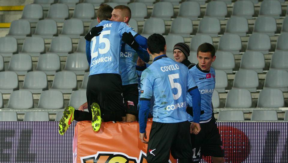 Korona Kielce - Cracovia 12.12.2014