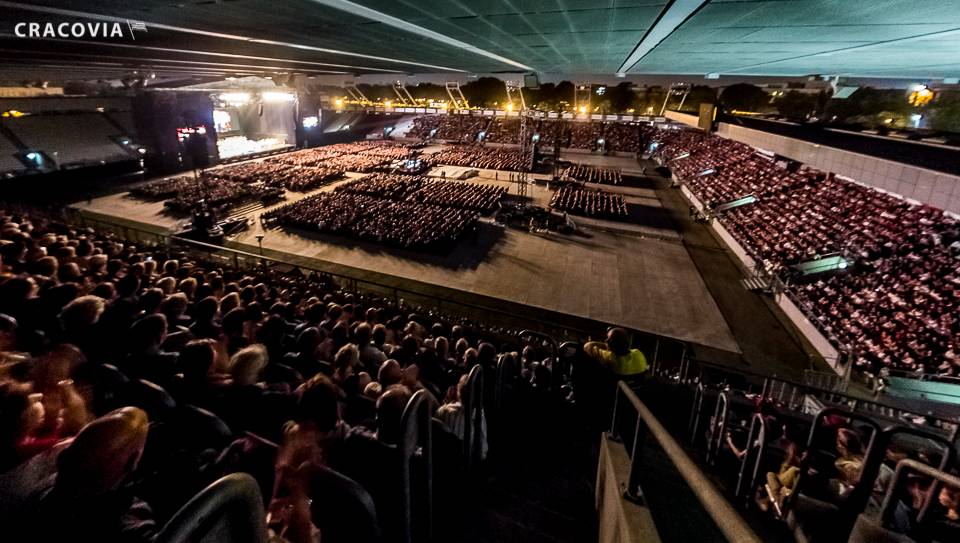Andrea Bocelli performed at our stadium!