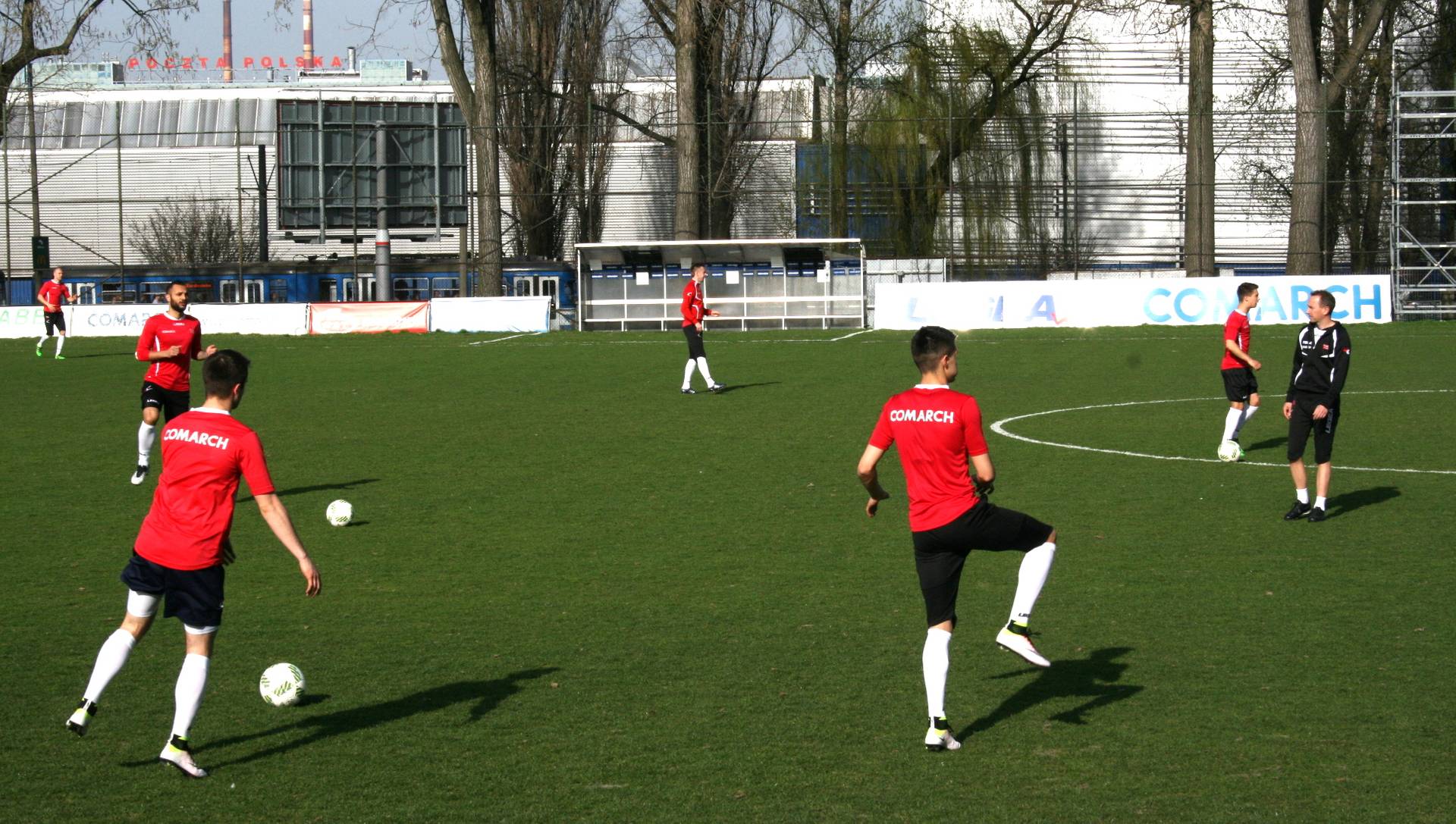 The game continues! Cracovia are back in training