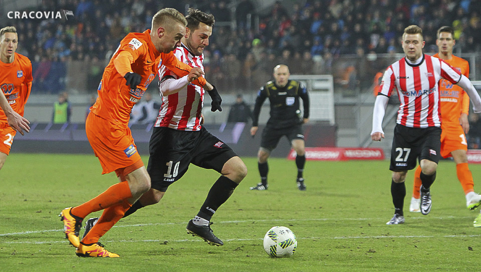 Cracovia and Termalica share points after a 1-1 draw