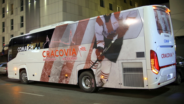 Cracovia new team bus [PHOTOS, VIDEO]