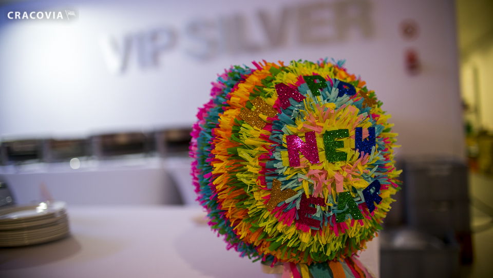 Cracovia stadium ready for the New Years Eve party [PHOTOS]