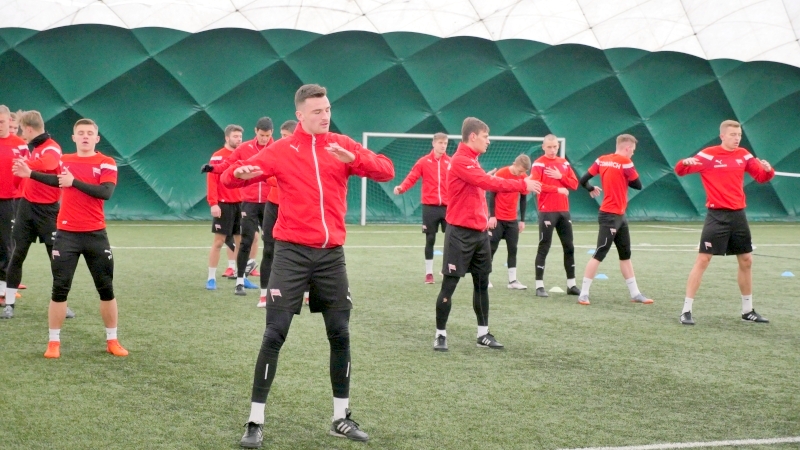 Gearing up for Legia!