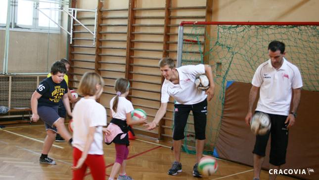 Lekcja WF z Cracovią